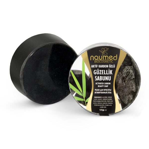 Naumed Aktif Karbon Özlü Sabun 135g