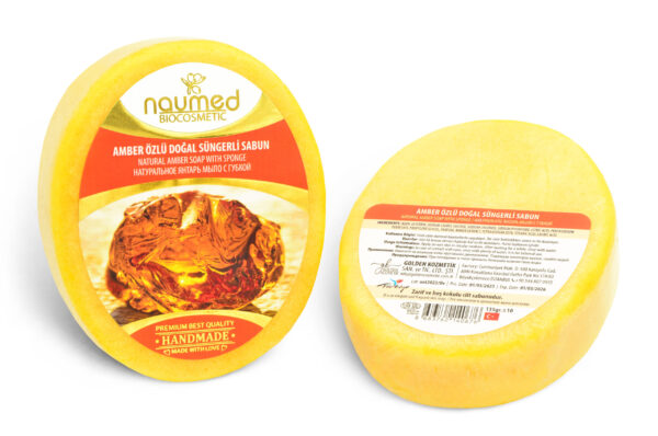 Naumed Amber Özlü Süngerli Sabun 135g