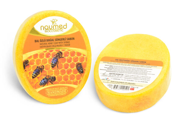 Naumed Bal Özlü Süngerli Sabun 135g