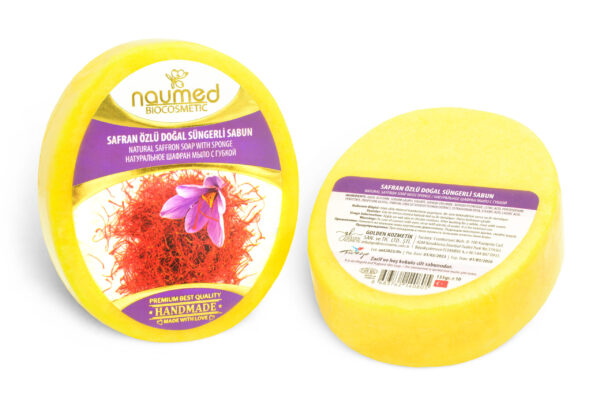 Naumed Safran Özlü Süngerli Sabun 135g