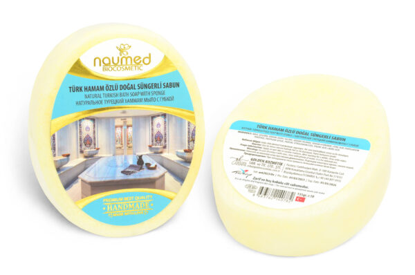 Naumed Türk Hamam Özlü Süngerli Sabun 135g